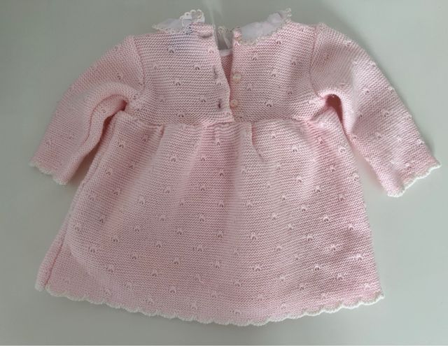 Vestido invierno bebé 3 meses Sardon