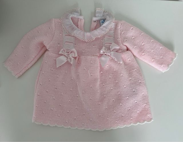 Vestido invierno bebé 3 meses Sardon