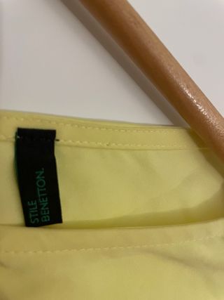 Camisa amarilla talla única