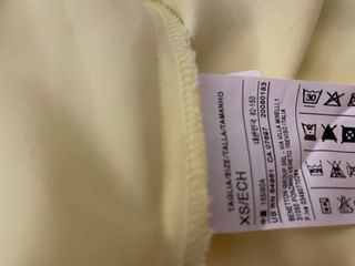 Camisa amarilla talla única