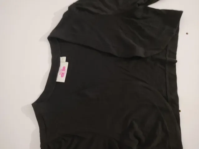 Torera corta negra mujer