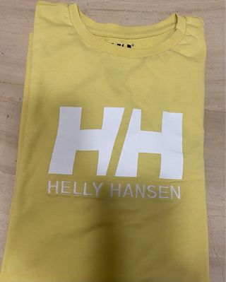 Camiseta Helly Hansen amarilla para 16 años