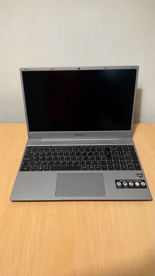 Portátil Medion Gris Plata