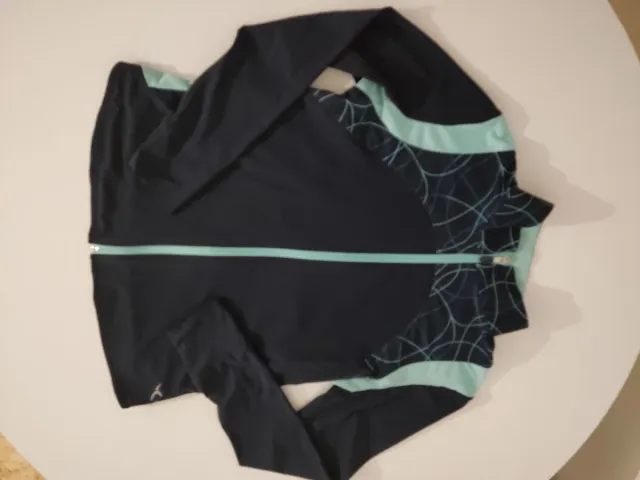 Chaqueta deportiva cremallera sin capucha