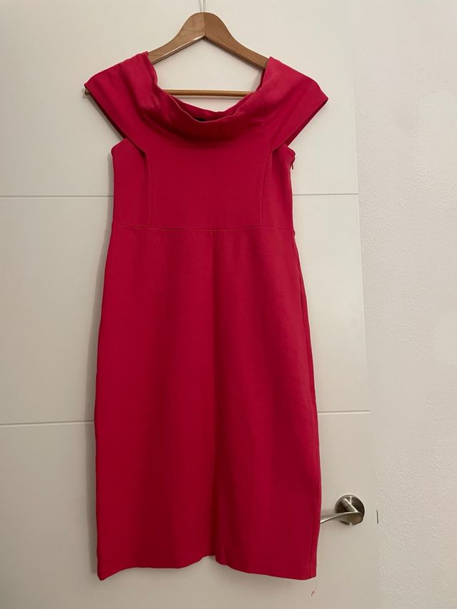 Vestido rojo mujer