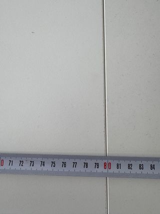 Mesa extensible blanca