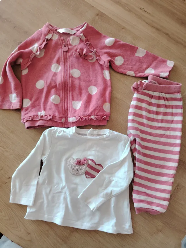 Conjunto Mayoral 3 piezas 4-6 meses