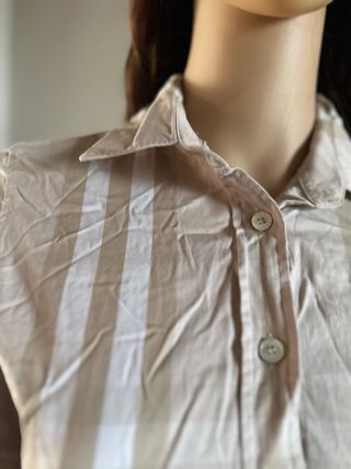 Camicia Burberry Beige e Bianca