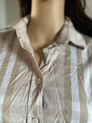 Camicia Burberry Beige e Bianca