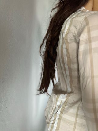 Camicia Burberry Beige e Bianca