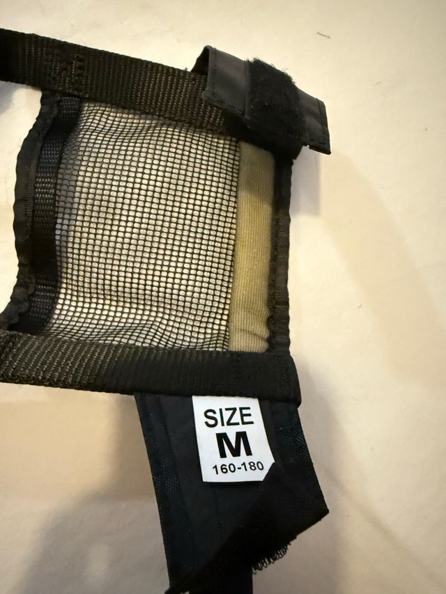Bozal de tela para perro