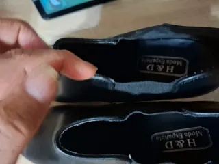 Botines negros tacón