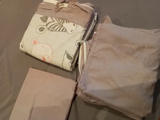 Saco nórdico infantil cremallera 90cm