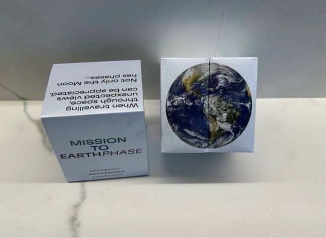 Omega x Swatch Mission Earth Phase Nuevo