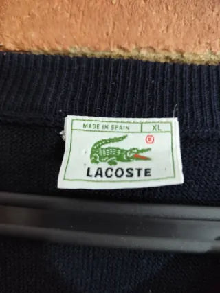 Jersey Pico Lacoste Azul