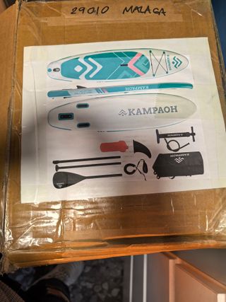 Tabla Paddle Surf Hinchable Kampaoh Turquesa