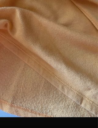 Sudadera corta amarilla