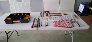 Lote de herramientas variadas