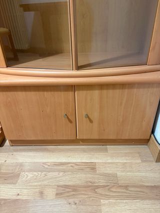 Mueble salón modular cristal