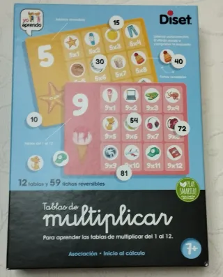 Juego Tablas Multiplicar Diset 1-12