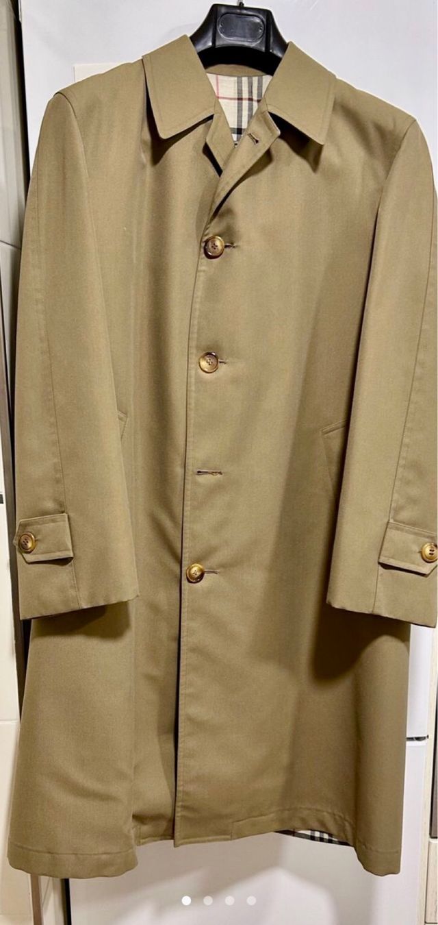 Gabardina Caballero Beige Impermeable