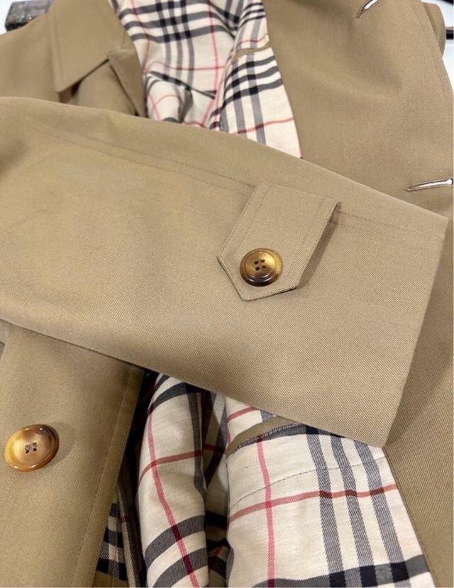 Gabardina Caballero Beige Impermeable