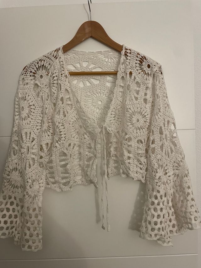 Blusa Crochet Mujer Talla Única