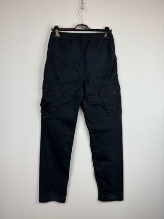Navy blue Stone Island Ghost Cargo trousers