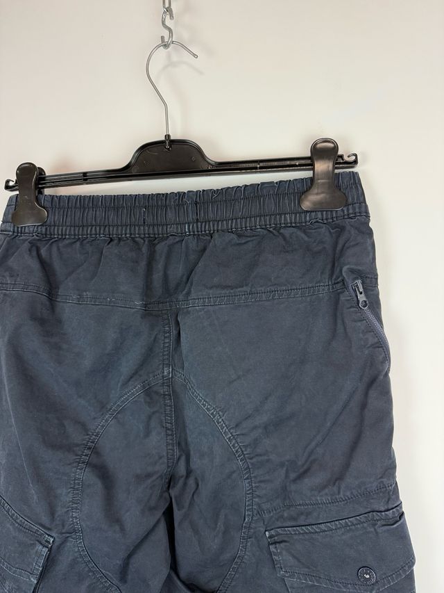 Navy blue Stone Island Ghost Cargo trousers