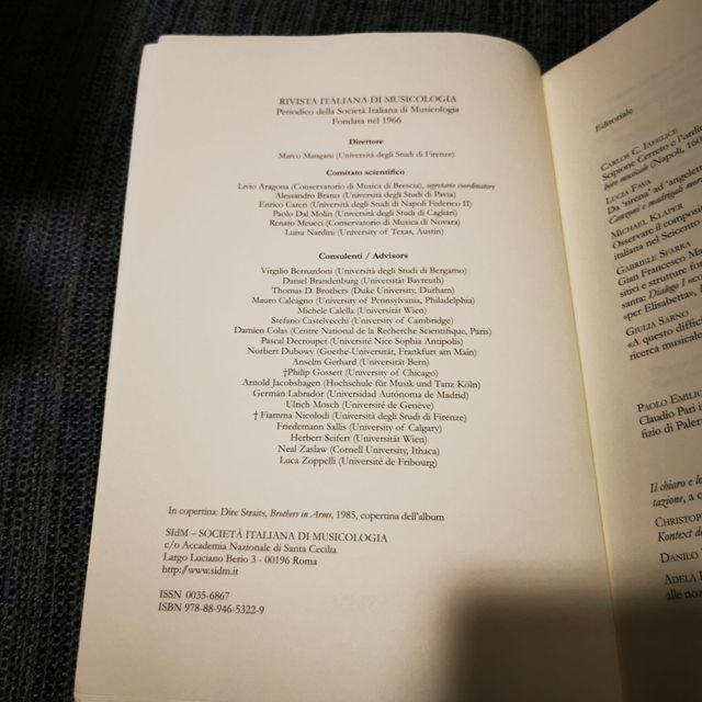 Rivista italiana di musicologia