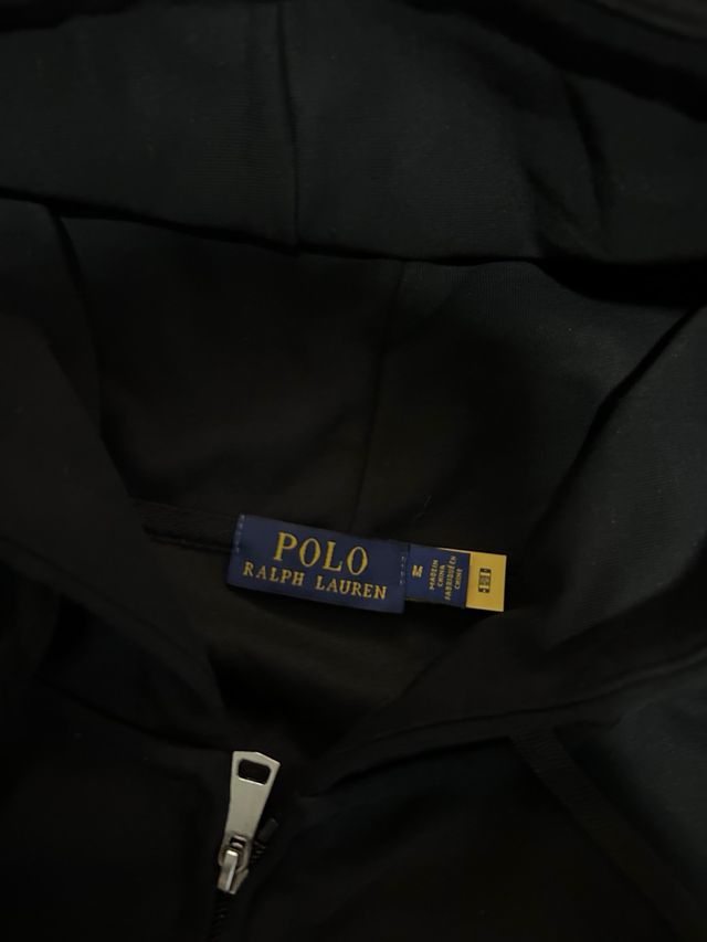Felpa Polo Ralph Lauren Nera Zip