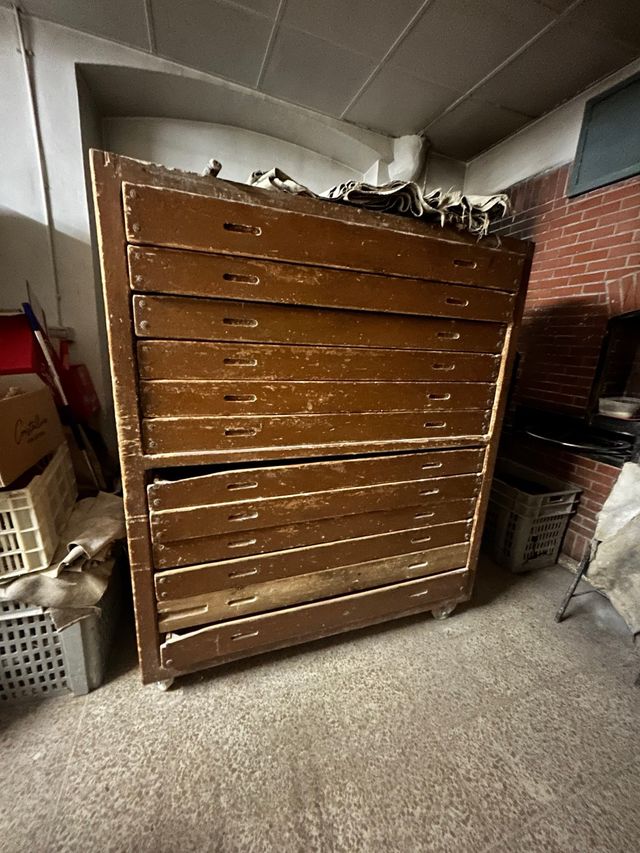 armario de obrador de panadería