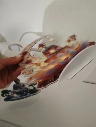 Decorazioni Buddha Oro e Bianco