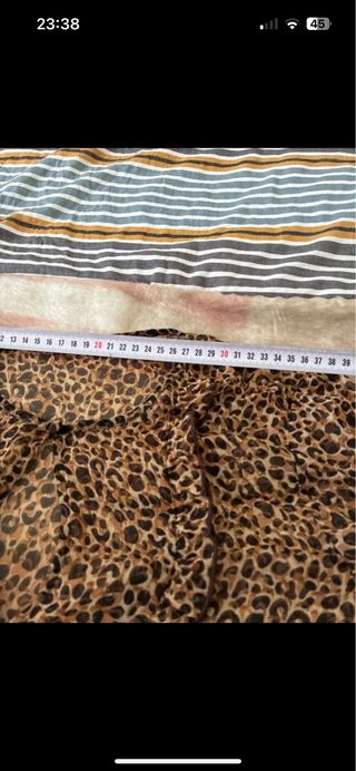 Vestido estampado leopardo talla M