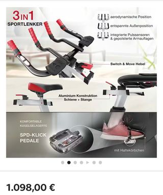 Bicicleta Spinning SPORTECH SX600 Android