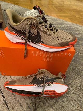 Zapatillas Nike Pegasus Trail 5 Beige/Naranja niño