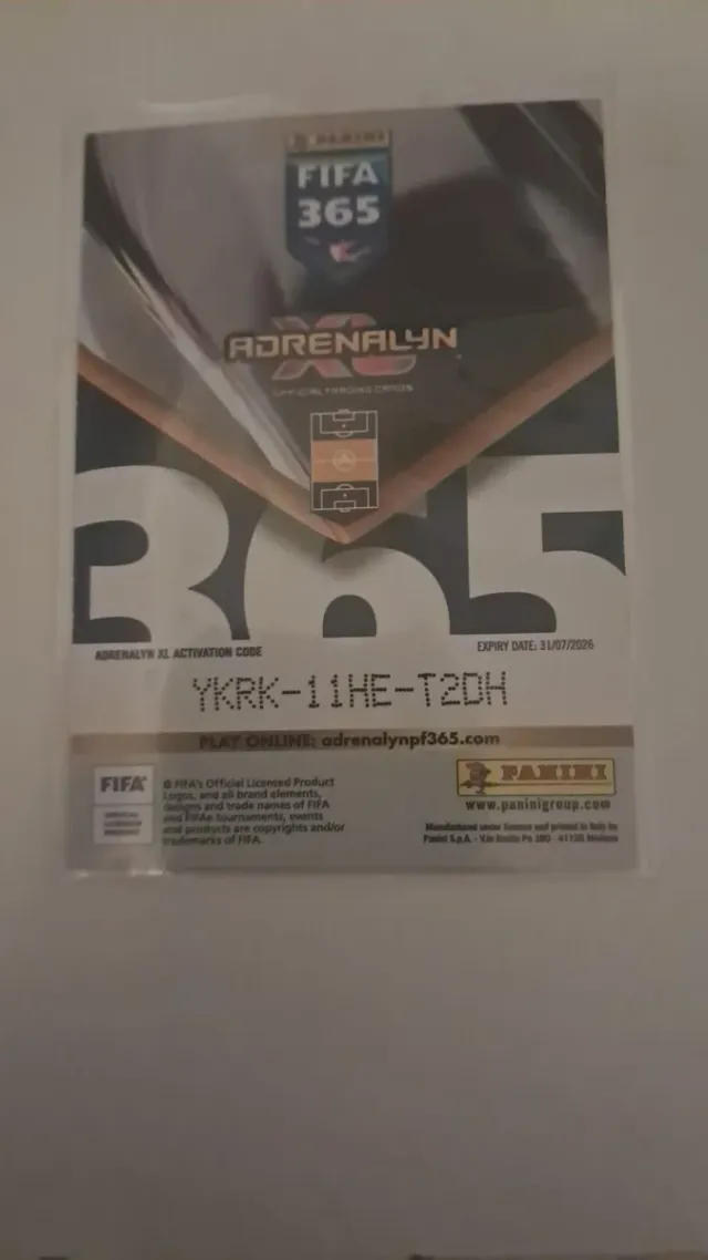 Cromo Luka Modric FIFA 365 Adrenaline XL temp25/26