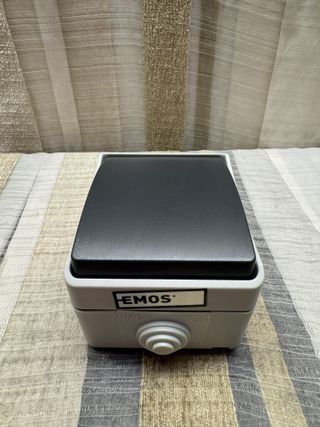 EMOS Interruptor Timbre Impermeable