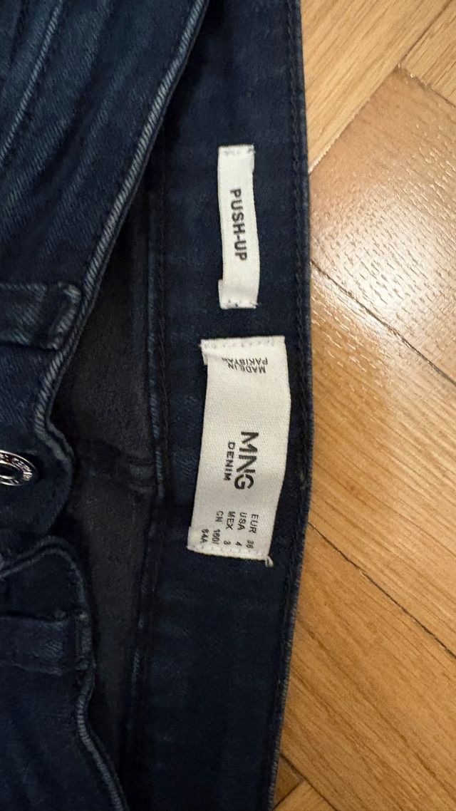 Vaqueros Mango Azules Nuevos Talla M elástica do