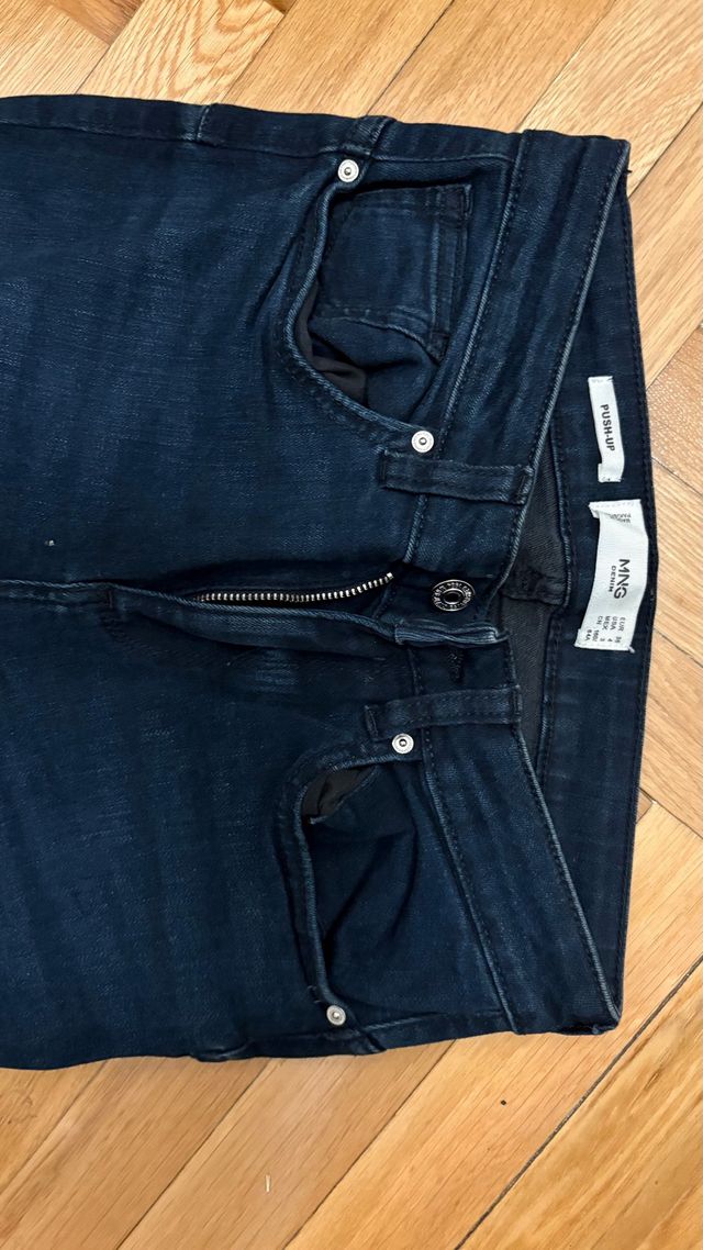Vaqueros Mango Azules Nuevos Talla M elástica do