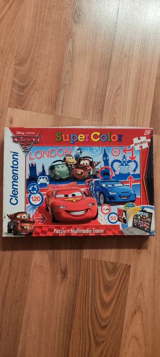 Puzzle Clementoni Cars 2 London 120 piezas