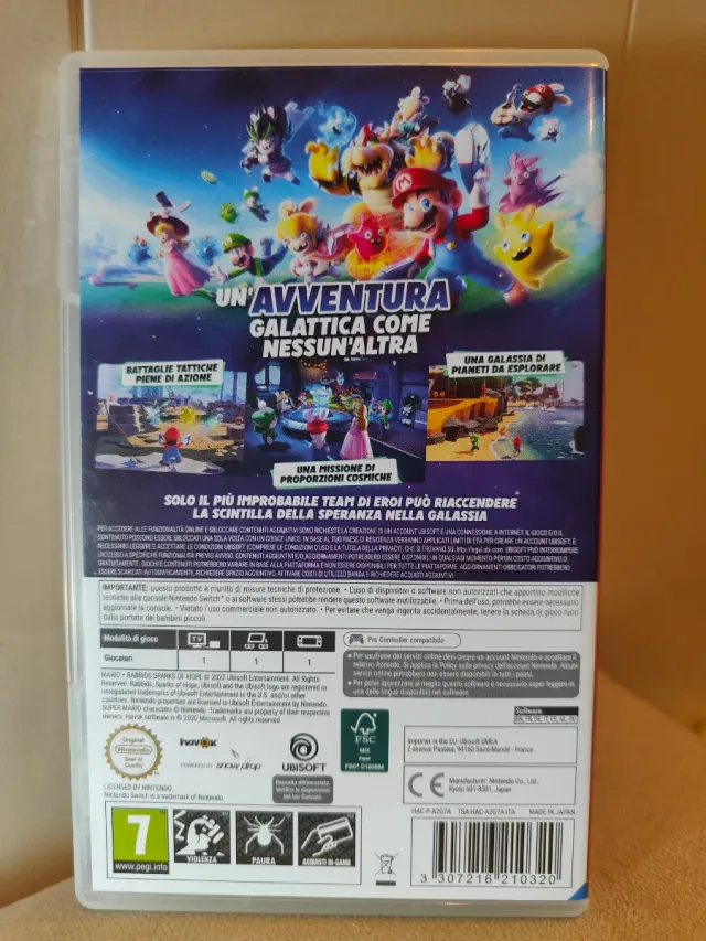 Mario Rabbids Sparks of Hope