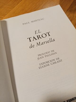 Libro: "El Tarot de Marsella"