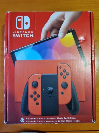 Nintendo Switch OLED Mario Edición Limitada