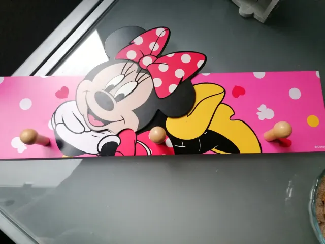 Perchero infantil Minnie Mouse
