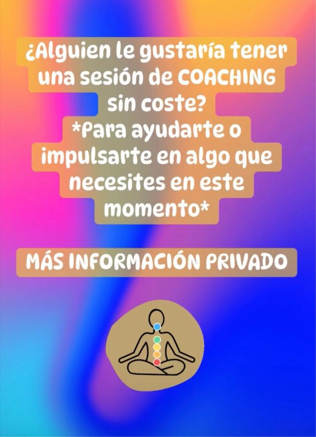 Sesión Coaching Sin Coste !! 