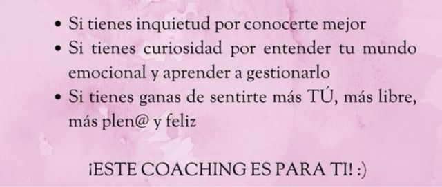 Sesión Coaching Sin Coste !! 