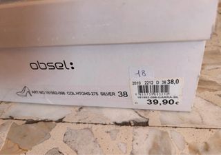 Scarpe donna con tacco argento