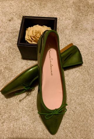 Bailarinas Euforia charol verde