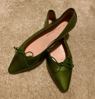 Bailarinas Euforia charol verde